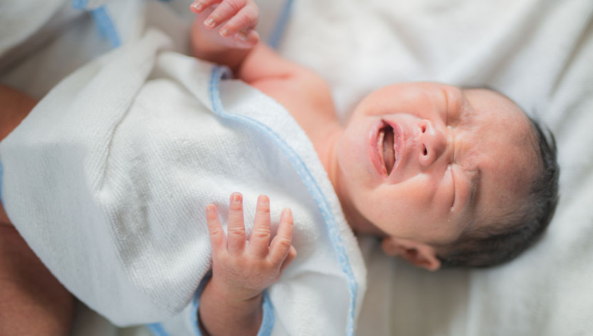 patient needing colic treatment in Campbell